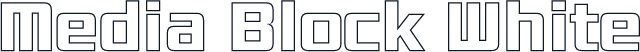 Media Block White