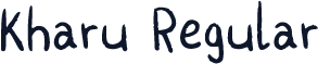 Kharu Regular