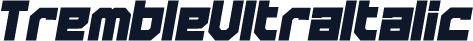 TrembleUltraItalic