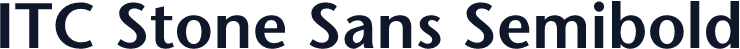 ITC Stone Sans Semibold