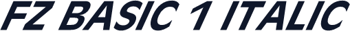 FZ BASIC 1 ITALIC