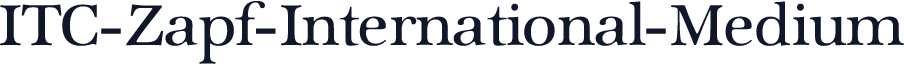 ITC-Zapf-International-Medium
