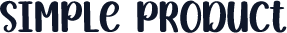 Simple Product