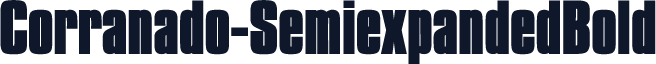 Corranado-SemiexpandedBold