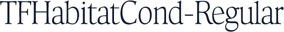 TFHabitatCond-Regular