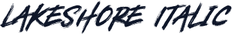 Lakeshore Italic