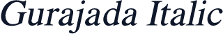 Gurajada Italic