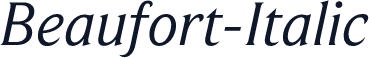 Beaufort-Italic