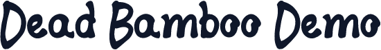 Dead Bamboo Demo