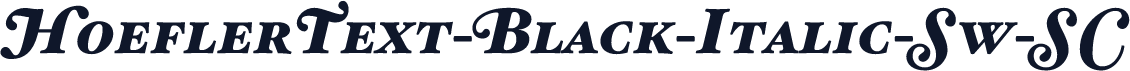 HoeflerText-Black-Italic-Sw-SC