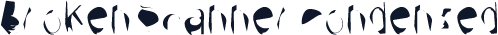 Broken Scanner Condensed