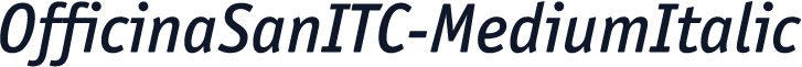 OfficinaSanITC-MediumItalic