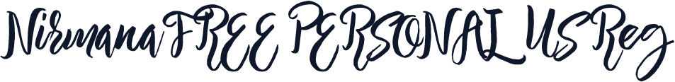 Nirmana FREE PERSONAL US Reg