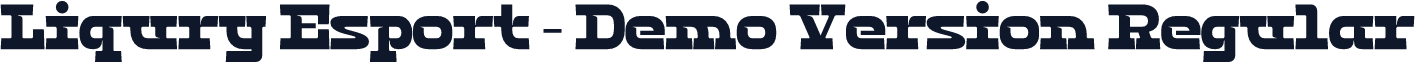 Liqury Esport - Demo Version Regular