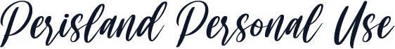 Perisland Personal Use