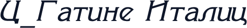 C_Gatine Italic