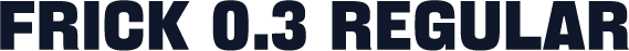 Frick 0.3 Regular