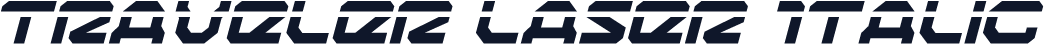 Traveler Laser Italic