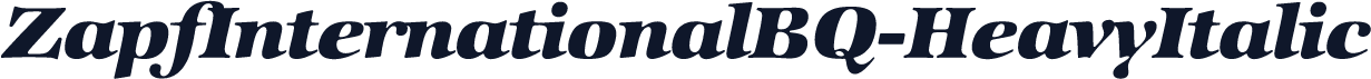 ZapfInternationalBQ-HeavyItalic