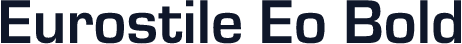 Eurostile Eo Bold