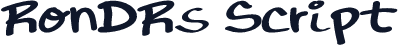 RonDRs Script