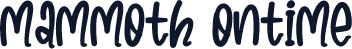 Mammoth Ontime