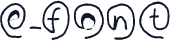 e-font