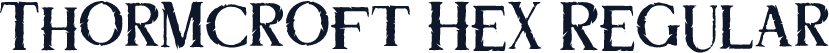 Thormcroft Hex Regular