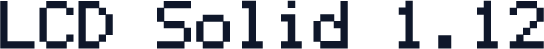 LCD Solid 1.12