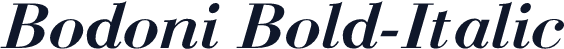 Bodoni Bold-Italic