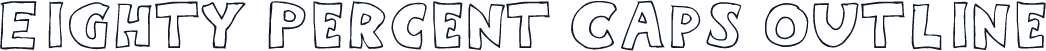 Eighty Percent Caps Outline