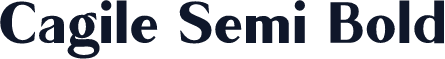 Cagile Semi Bold