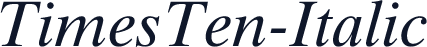 TimesTen-Italic