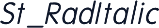 St_RadItalic