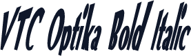 VTC Optika Bold Italic