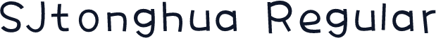 SJtonghua Regular