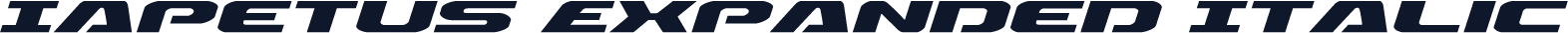 Iapetus Expanded Italic