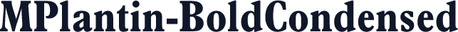 MPlantin-BoldCondensed