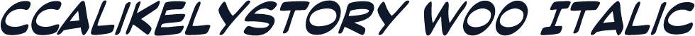 CCALikelyStory W00 Italic