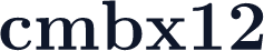 cmbx12