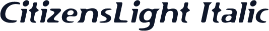 CitizensLight Italic