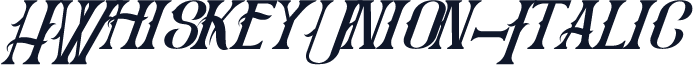 HWhiskeyUnion-Italic