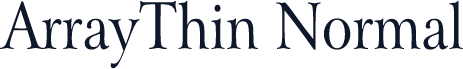 ArrayThin Normal