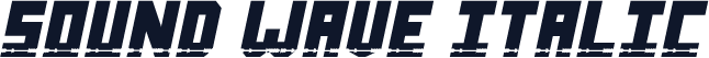 Sound Wave Italic