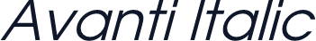 Avanti Italic