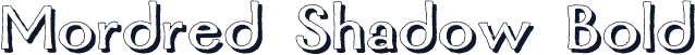 Mordred Shadow Bold