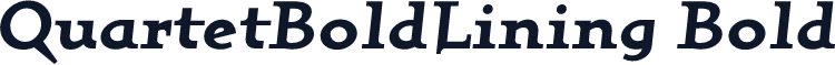 QuartetBoldLining Bold