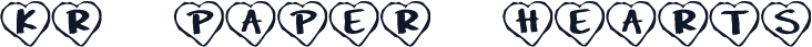 KR Paper Hearts