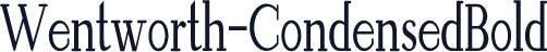 Wentworth-CondensedBold