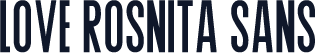 Love Rosnita Sans